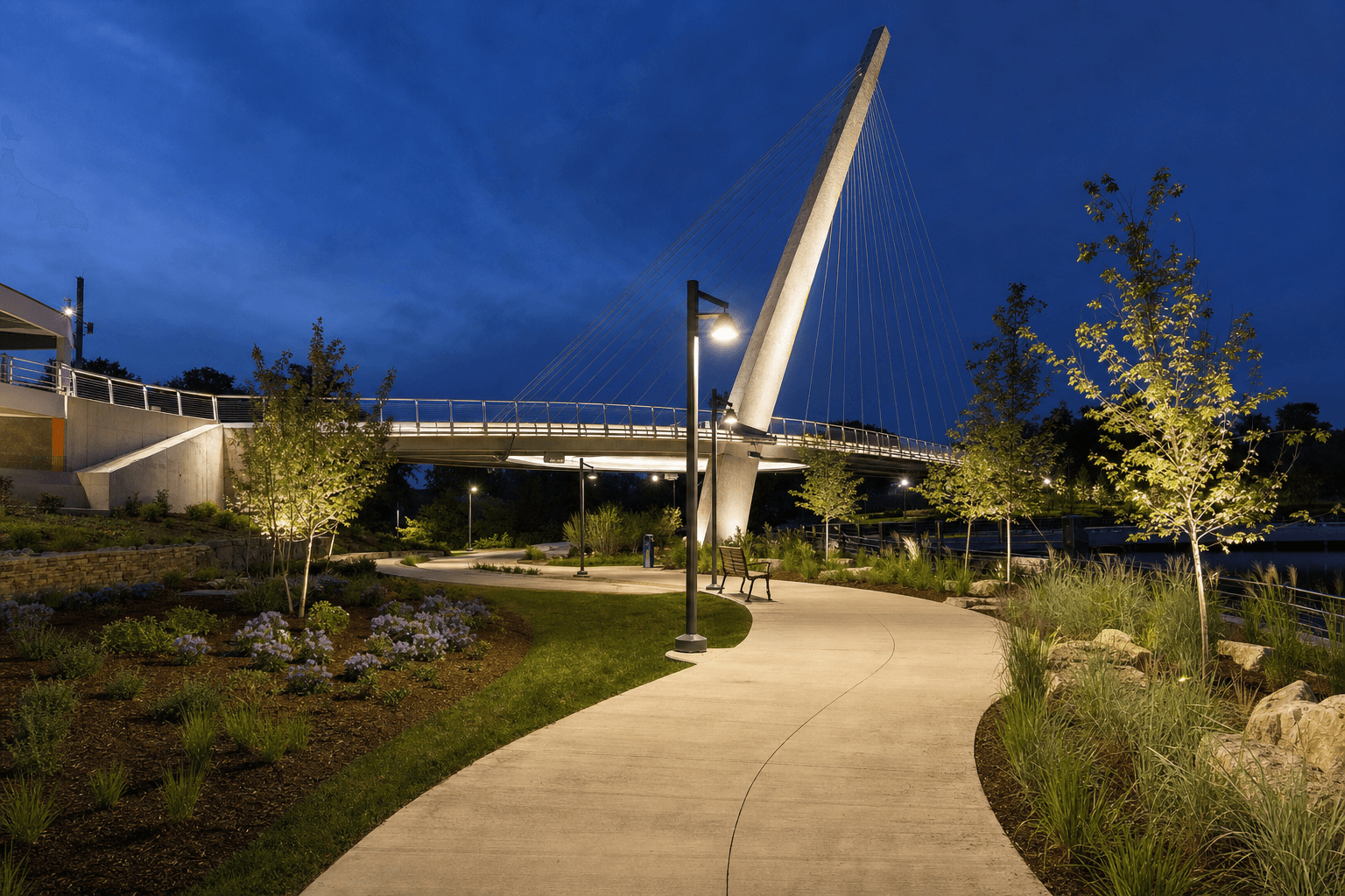 Municipal lighting project