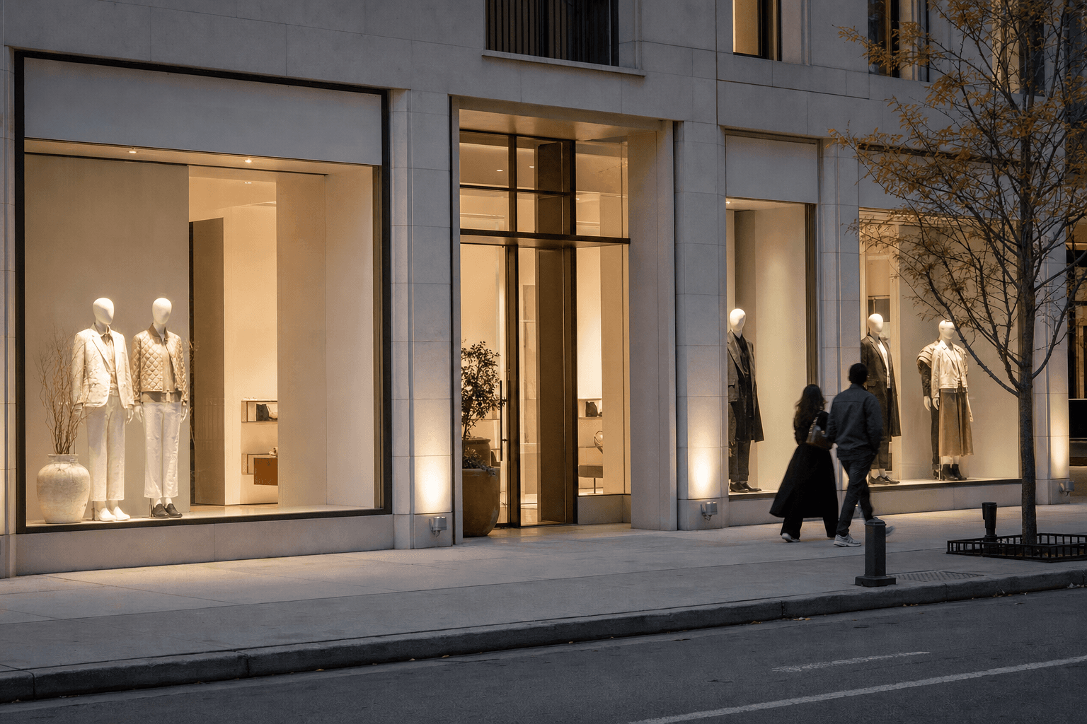 Retail lighting project